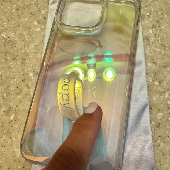 Loopy Case Fits 15 Pro Max Clear Opal - Picture 7 of 16